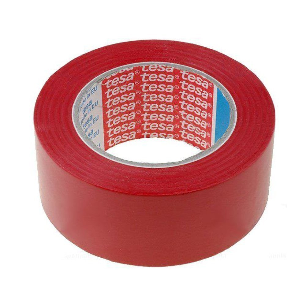 Banda adeziva marcare rosie 33m 50mm tesa [2]
