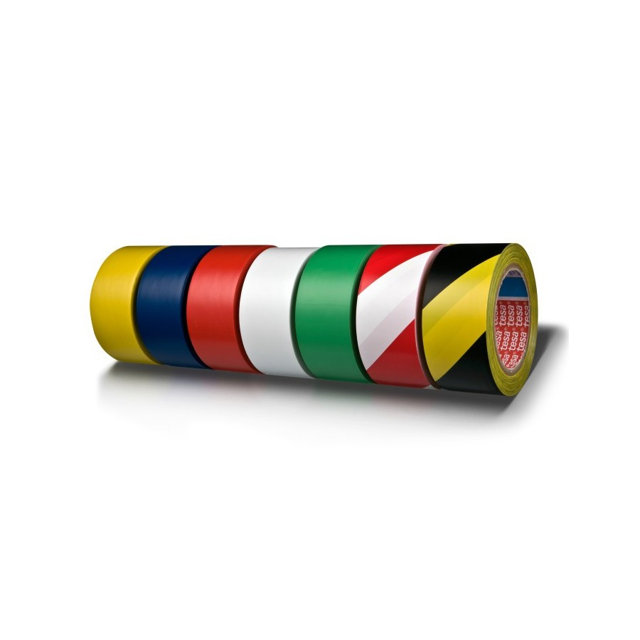 Banda adeziva marcare rosie 33m 50mm tesa [3]
