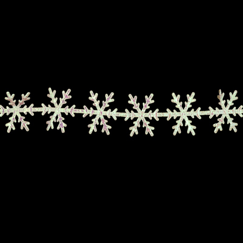 Banda decorativa - fulg de nea, 3cm x 2m, Colorarte [3]