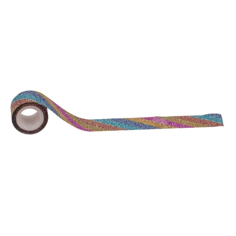 Banda decorativa mini, cu 3 dispensere, 13mm, diverse modele, Out of the blue, 29/2873 / 37103, set 12 buc [4]