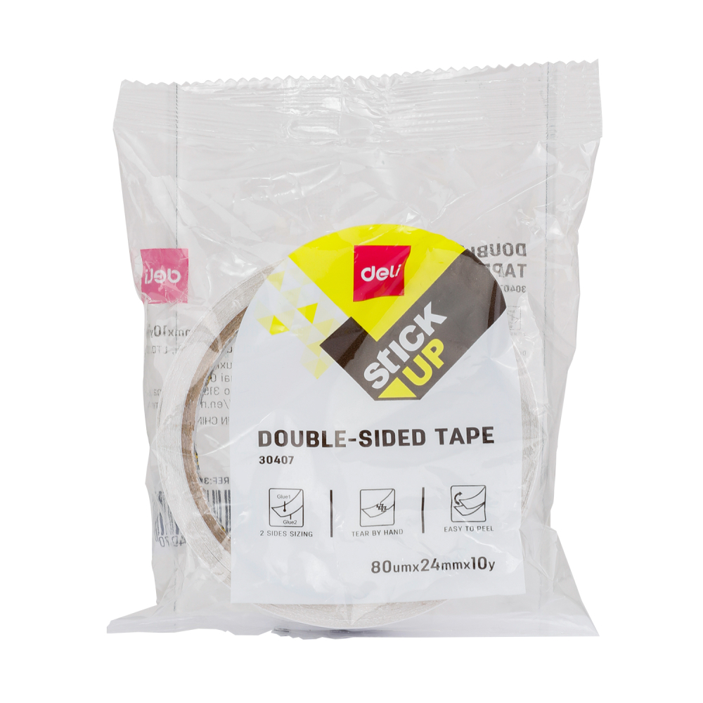 Banda dublu adeziva alba 10y*24mm deli [3]