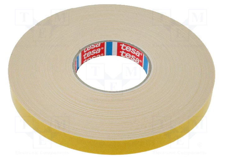 Banda dublu adeziva buretata 25 m x 19 mm [2]