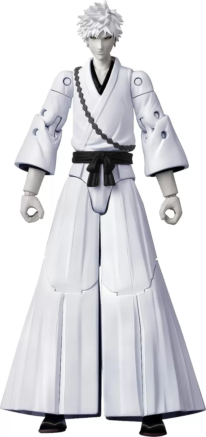 Bandai figurina anime heroes bleach white kurosaki ichigo 16.5cm, varsta de la 4 ani la +15 ani [1]