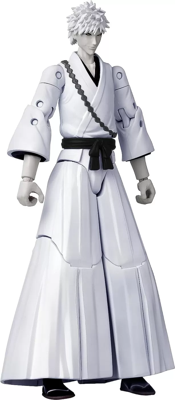 Bandai figurina anime heroes bleach white kurosaki ichigo 16.5cm, varsta de la 4 ani la +15 ani [3]