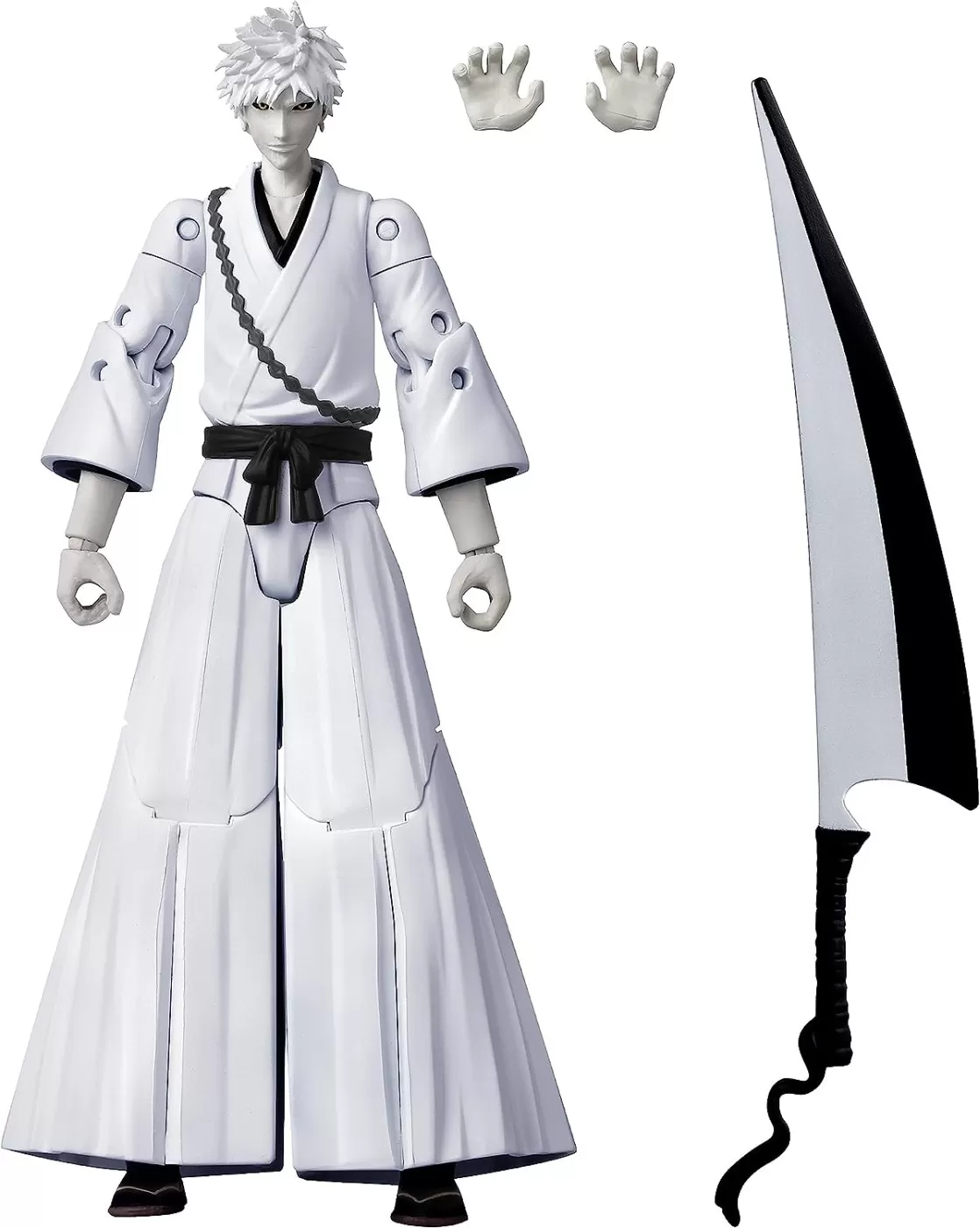 Bandai figurina anime heroes bleach white kurosaki ichigo 16.5cm, varsta de la 4 ani la +15 ani [5]