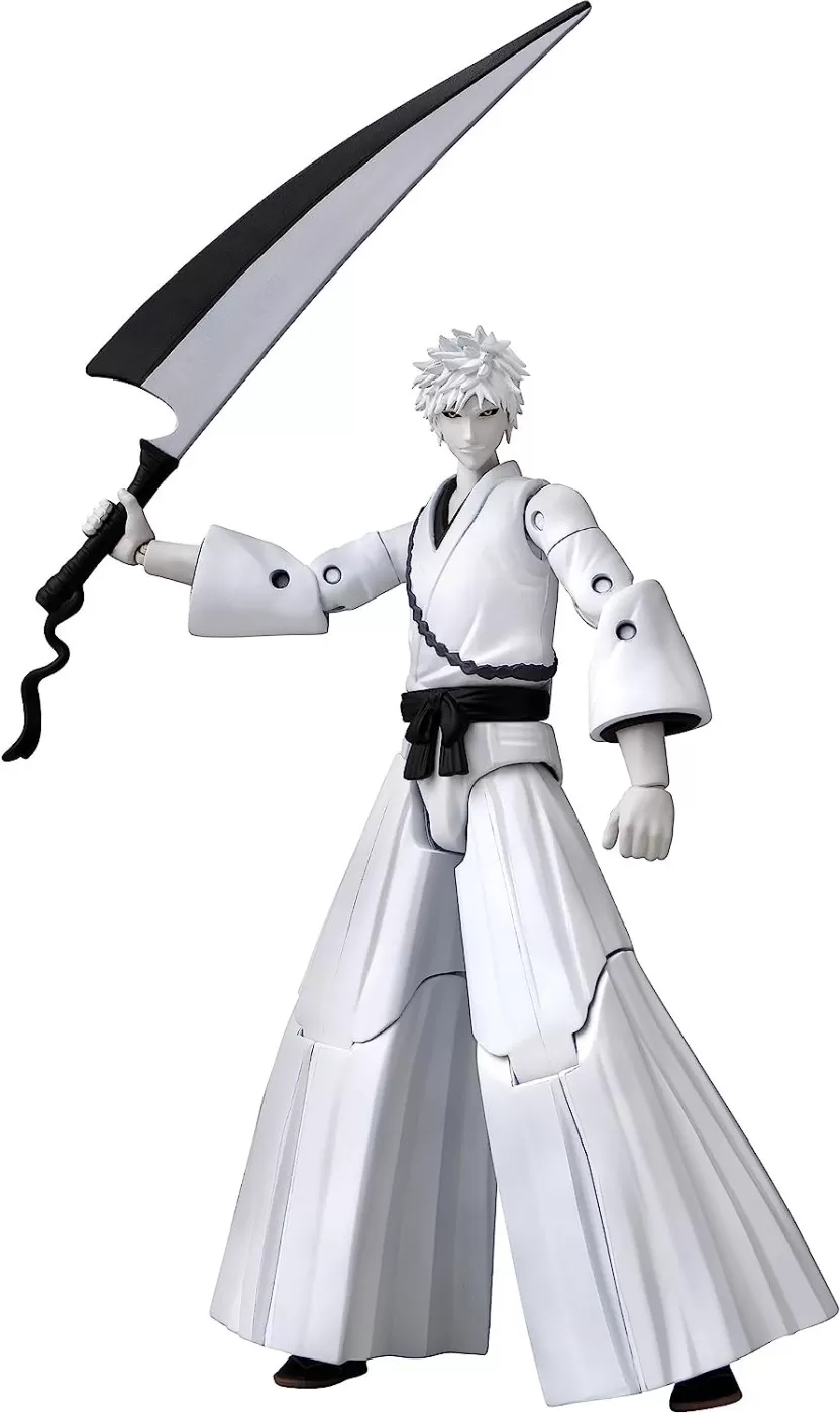 Bandai figurina anime heroes bleach white kurosaki ichigo 16.5cm, varsta de la 4 ani la +15 ani [4]