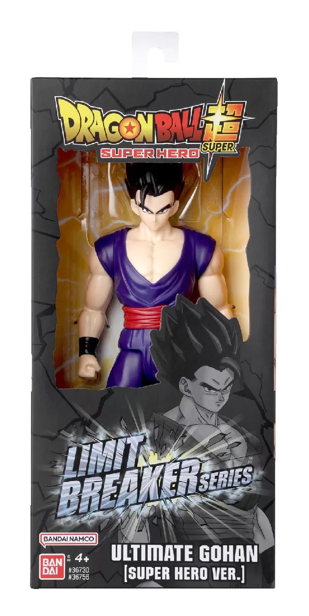 Bandai figurina dragon ball limit breaker ultimate gohan 30cm, varsta de la 4 ani la +15 ani [1]