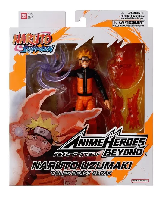 Bandai figurina naruto shippuden naruto uzumaki 16.5cm, varsta de la 4 ani la +15 ani [1]