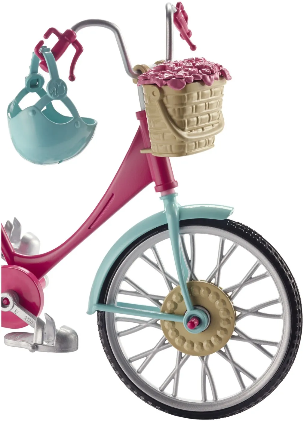 Barbie bicicleta roz lui barbie, varsta de la 3 ani la 7 ani [4]