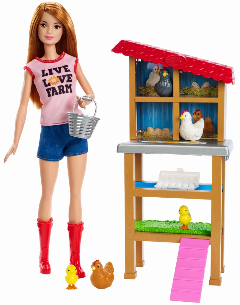 Barbie cariere set mobilier cu papusa la ferma varsta 3 ani -12 ani [2]