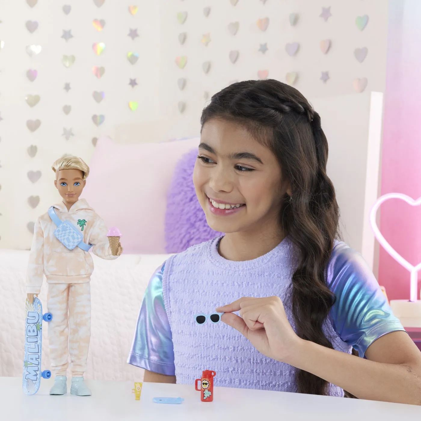 Barbie dream besties papusa ken cu accesorii, copii varsta 4 ani pana la 8 ani [3]