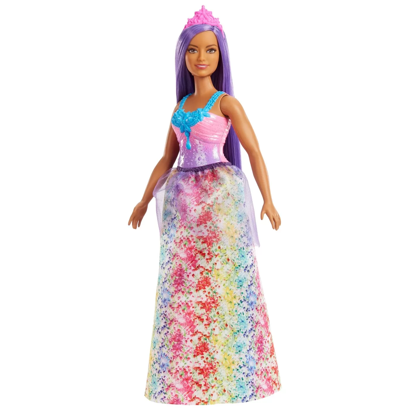 Barbie dreamtopia papusa printesa cu par mov, varsta de la 3 ani la 12 ani [2]