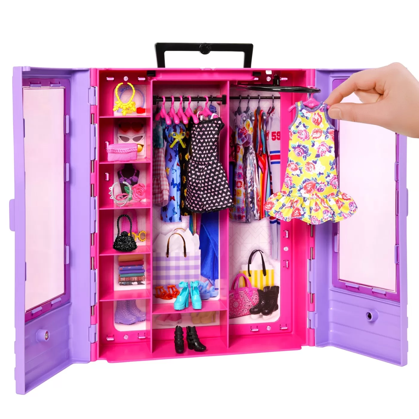Barbie dulapul papusii barbie cu papusa barbie, varsta de la 3 ani la 8 ani [7]