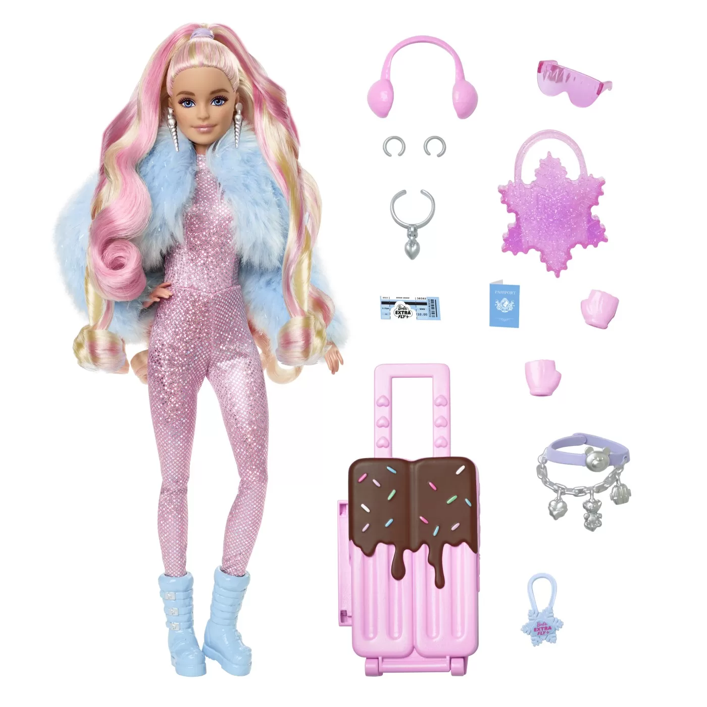 Barbie extra fly papusa barbie blonda la munte, varsta de la 3 ani la 7 ani [2]