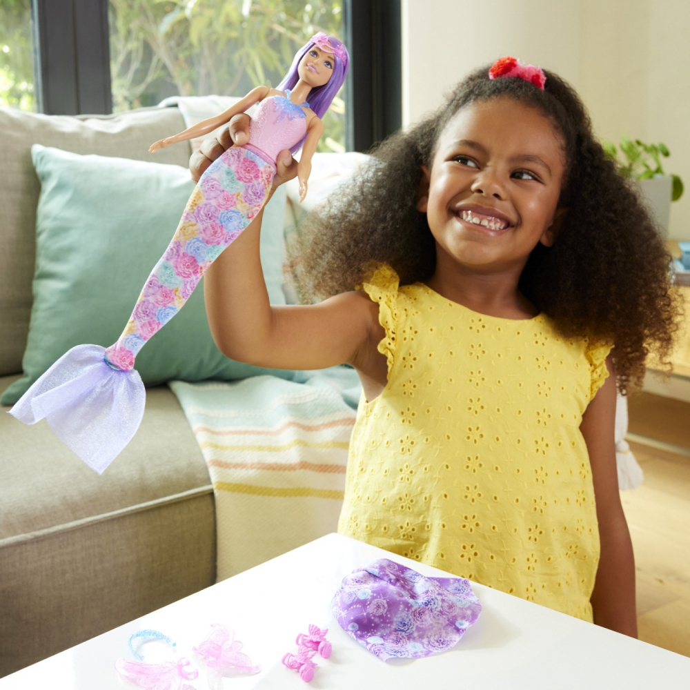 Barbie fantasy papusa zana sirena, varsta de la 3 ani la 7 ani [3]