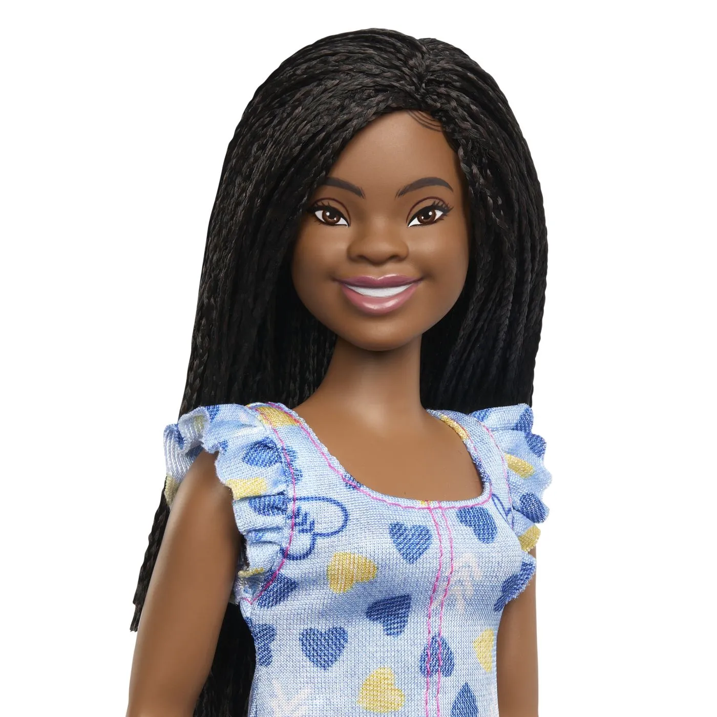 Barbie fashionistas papusa barbie bruneta cu sindrom down, copii varsta 3 ani pana la 12 ani [5]