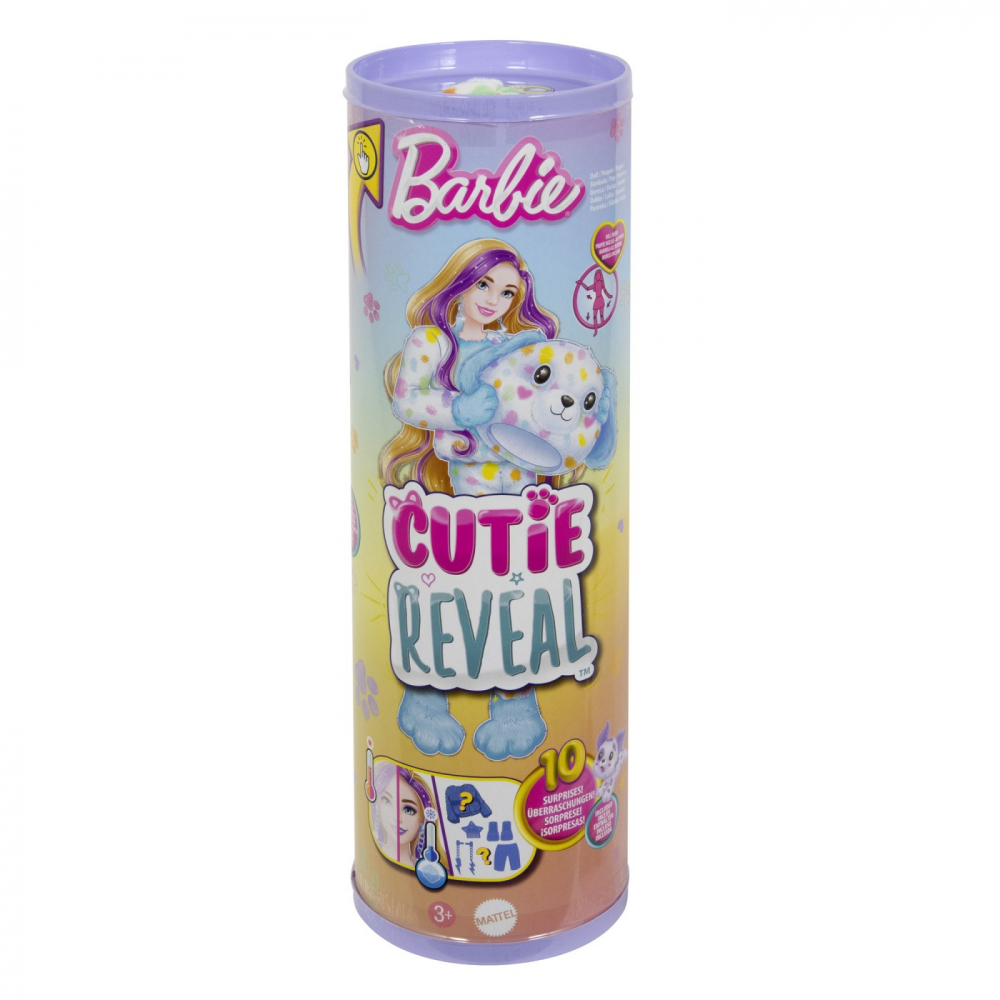 Barbie papusa barbie cutie reveal dalmatian, varsta de la 3 ani la 7 ani [1]