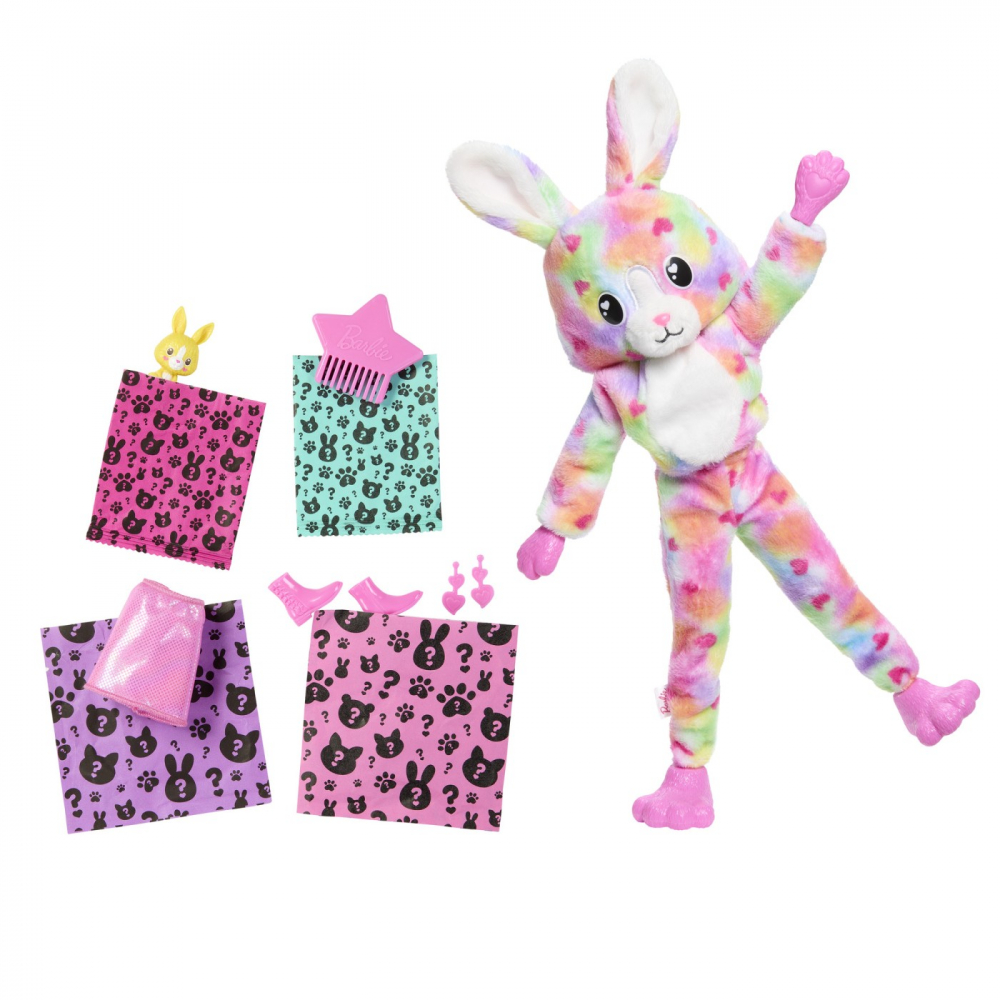 Barbie papusa barbie cutie reveal iepuras, varsta de la 3 ani la 7 ani [6]