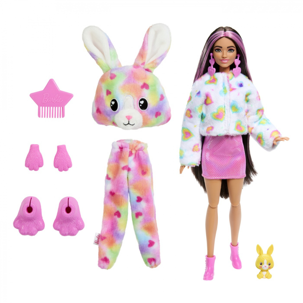 Barbie papusa barbie cutie reveal iepuras, varsta de la 3 ani la 7 ani [2]