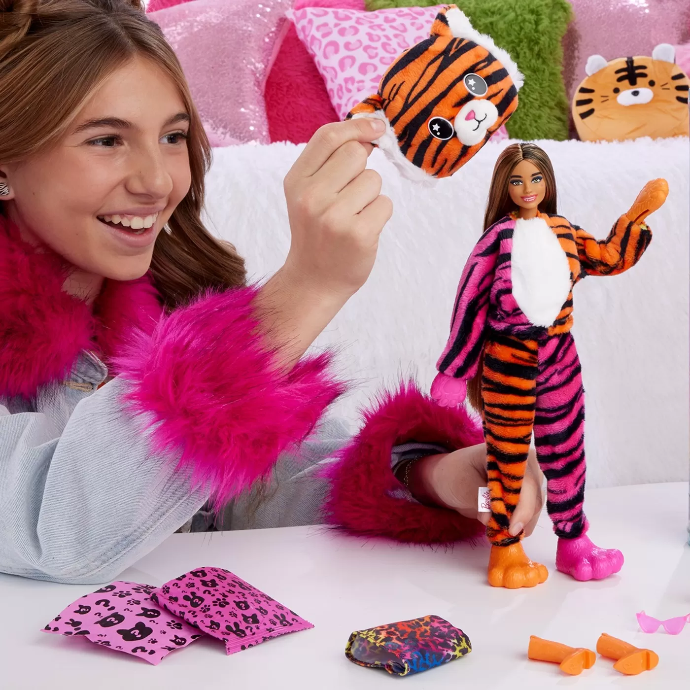 Barbie papusa barbie cutie reveal maimutica, varsta de la 3 ani la 7 ani [5]