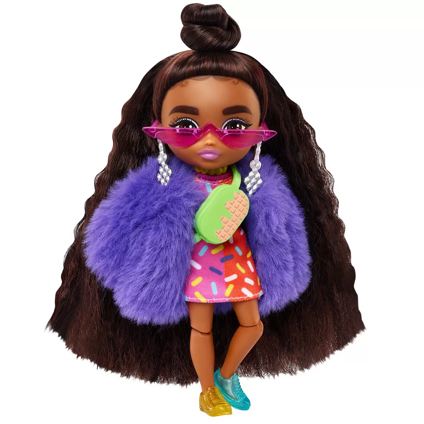Barbie papusa barbie extra mini bruneta, varsta de la 3 ani la 10 ani [6]