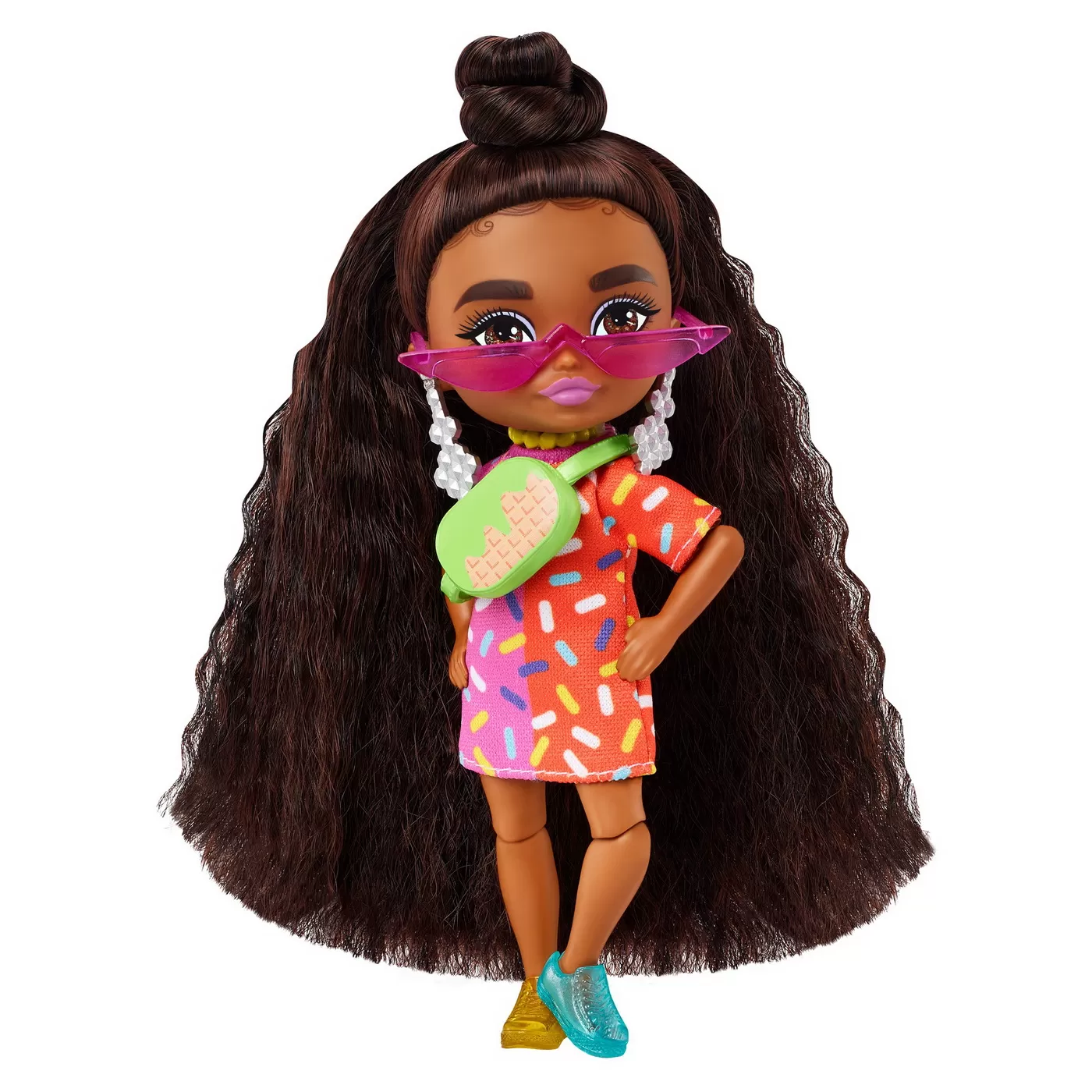 Barbie papusa barbie extra mini bruneta, varsta de la 3 ani la 10 ani [8]