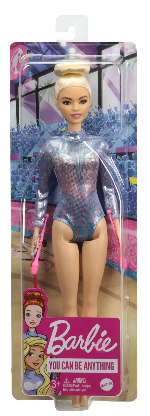 Barbie papusa barbie you can be gimnasta blonda, varsta de la 3 ani la 7 ani [1]