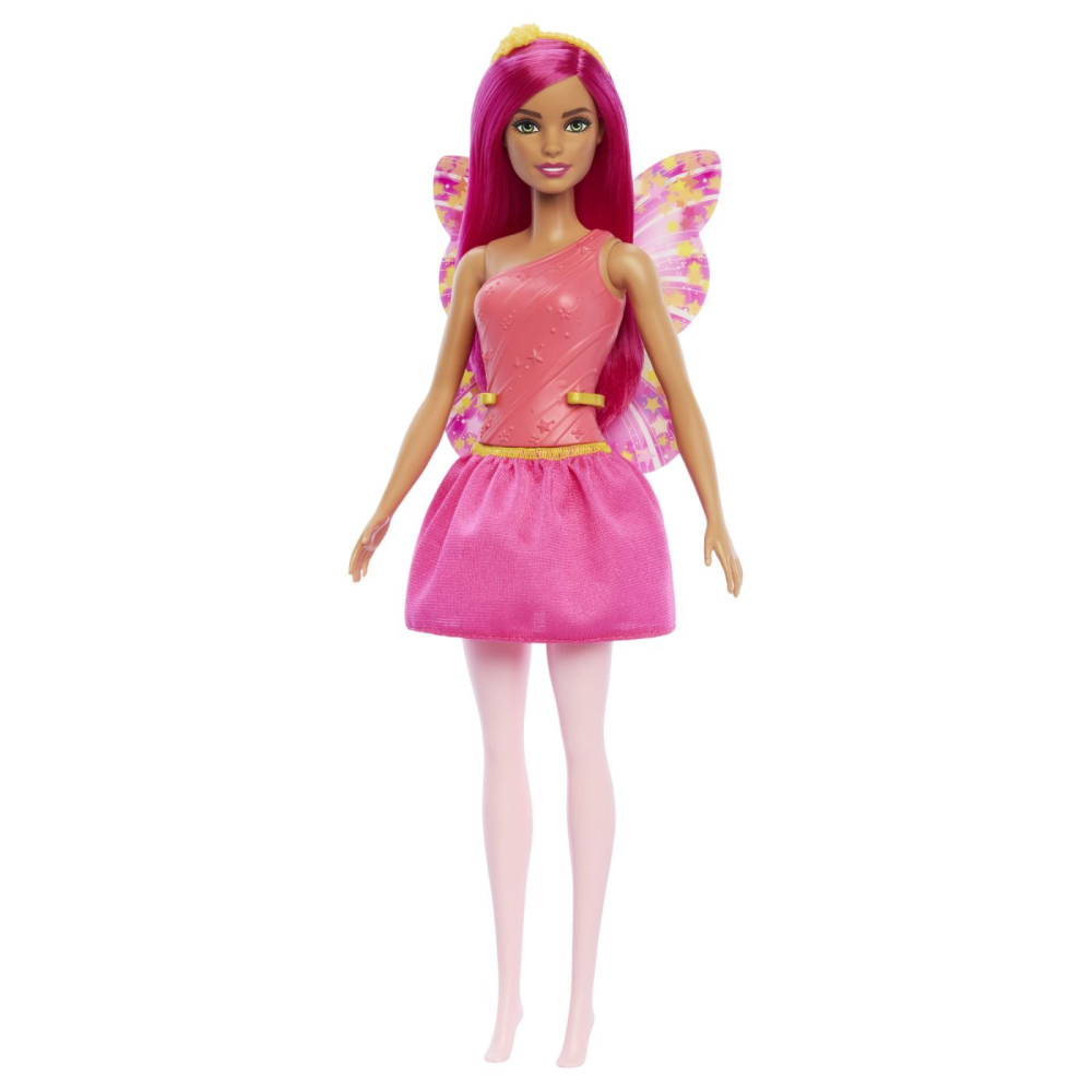 Barbie papusa barbie zana cu par si tinuta roz copii varsta 3 ani - 10 ani [5]