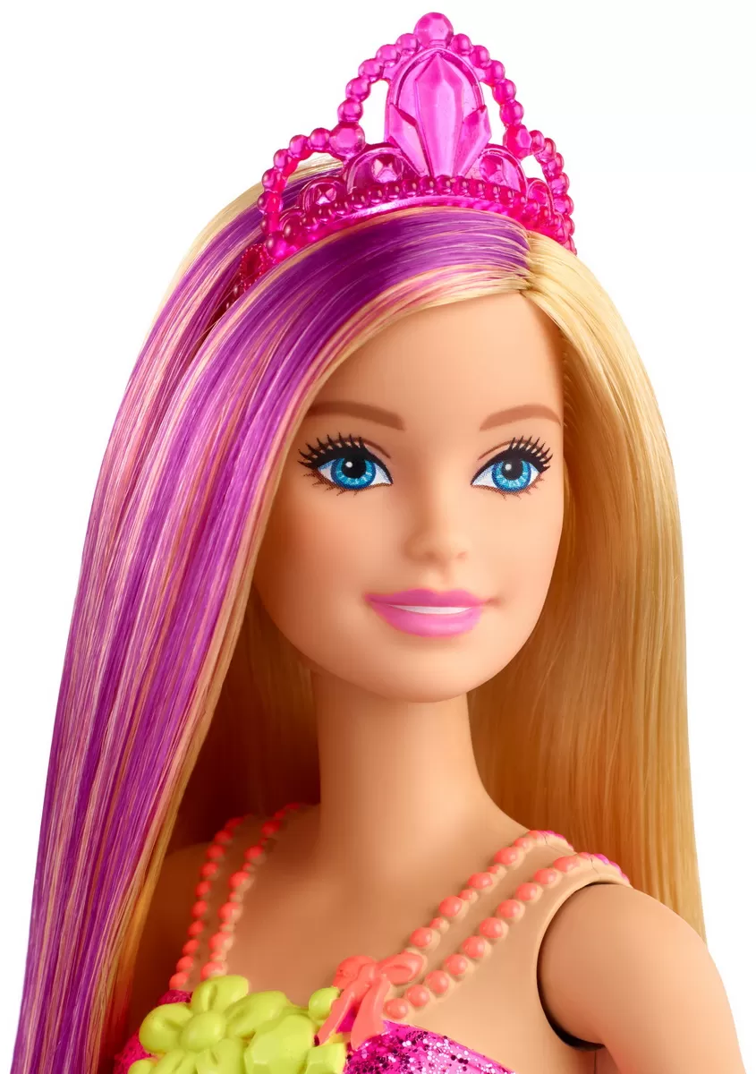 Barbie papusa printesa dreamtopia cu coronita roz, varsta de la 3 ani la 10 ani [4]