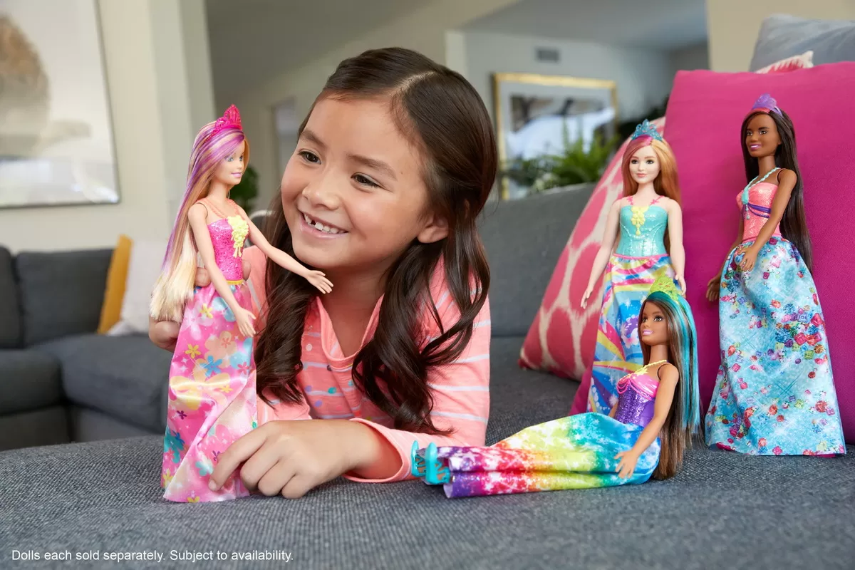 Barbie papusa printesa dreamtopia cu coronita roz, varsta de la 3 ani la 10 ani [6]