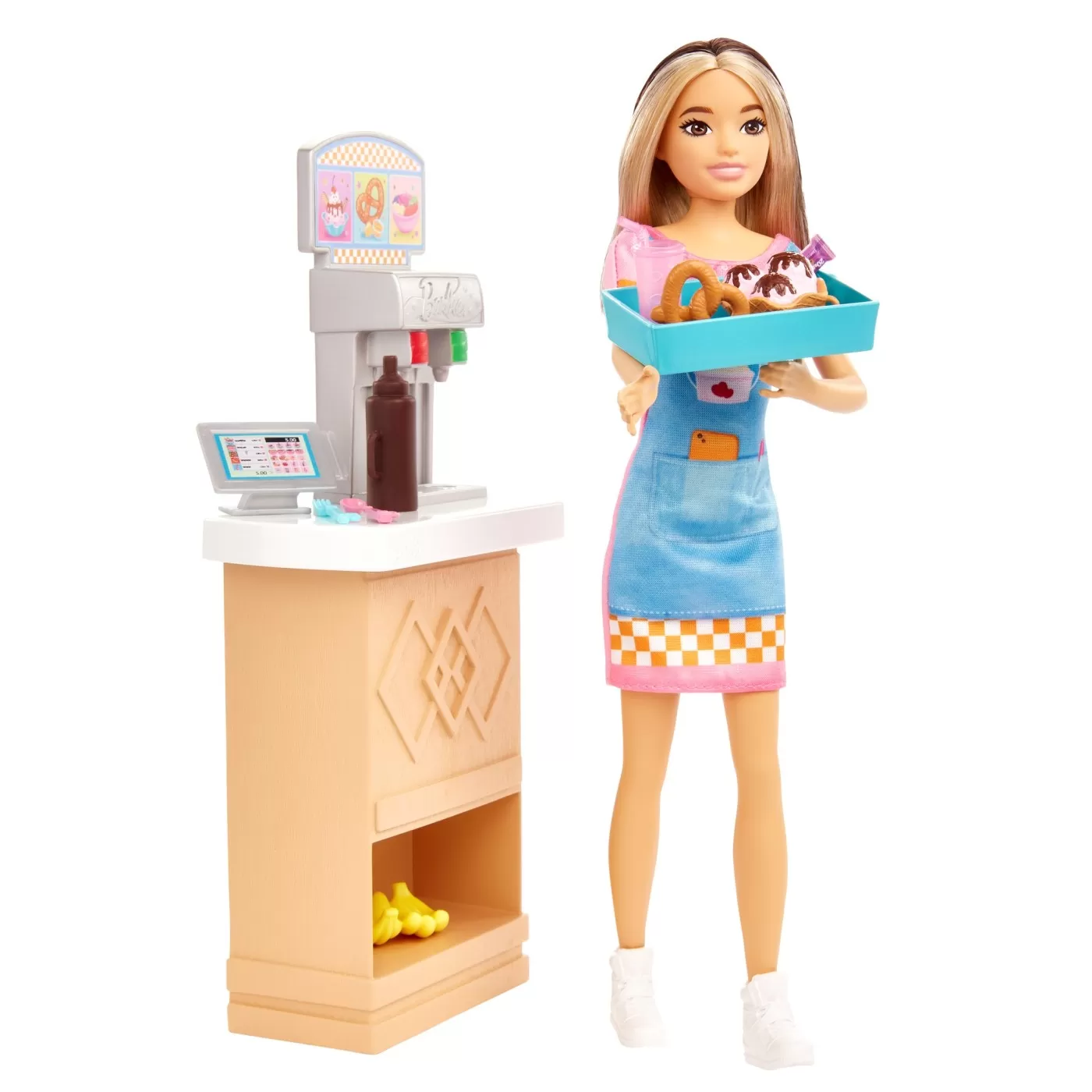 Barbie papusa skipper first jobs snack bar, varsta de la 3 ani la 7 ani [3]