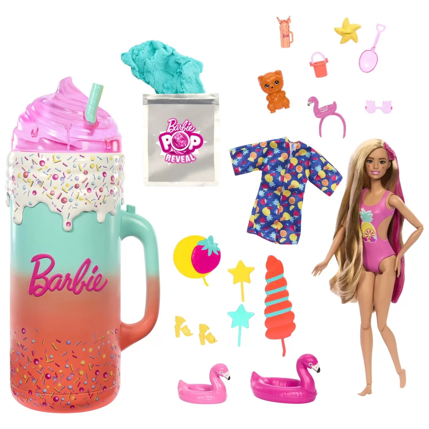 Barbie pop reveal rise n surprise papusa barbie, varsta de la 3 ani la 7 ani [6]