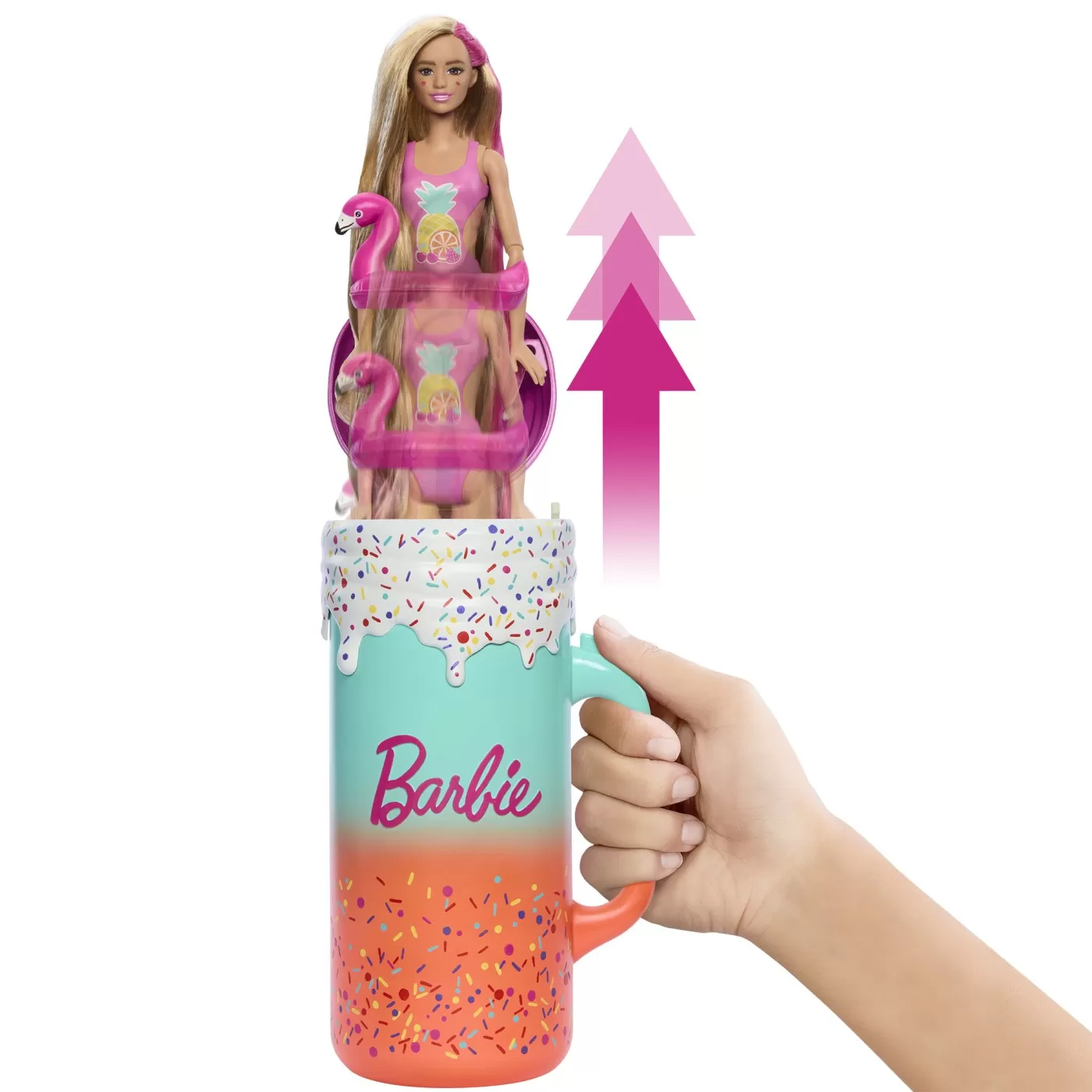 Barbie pop reveal rise n surprise papusa barbie, varsta de la 3 ani la 7 ani [3]