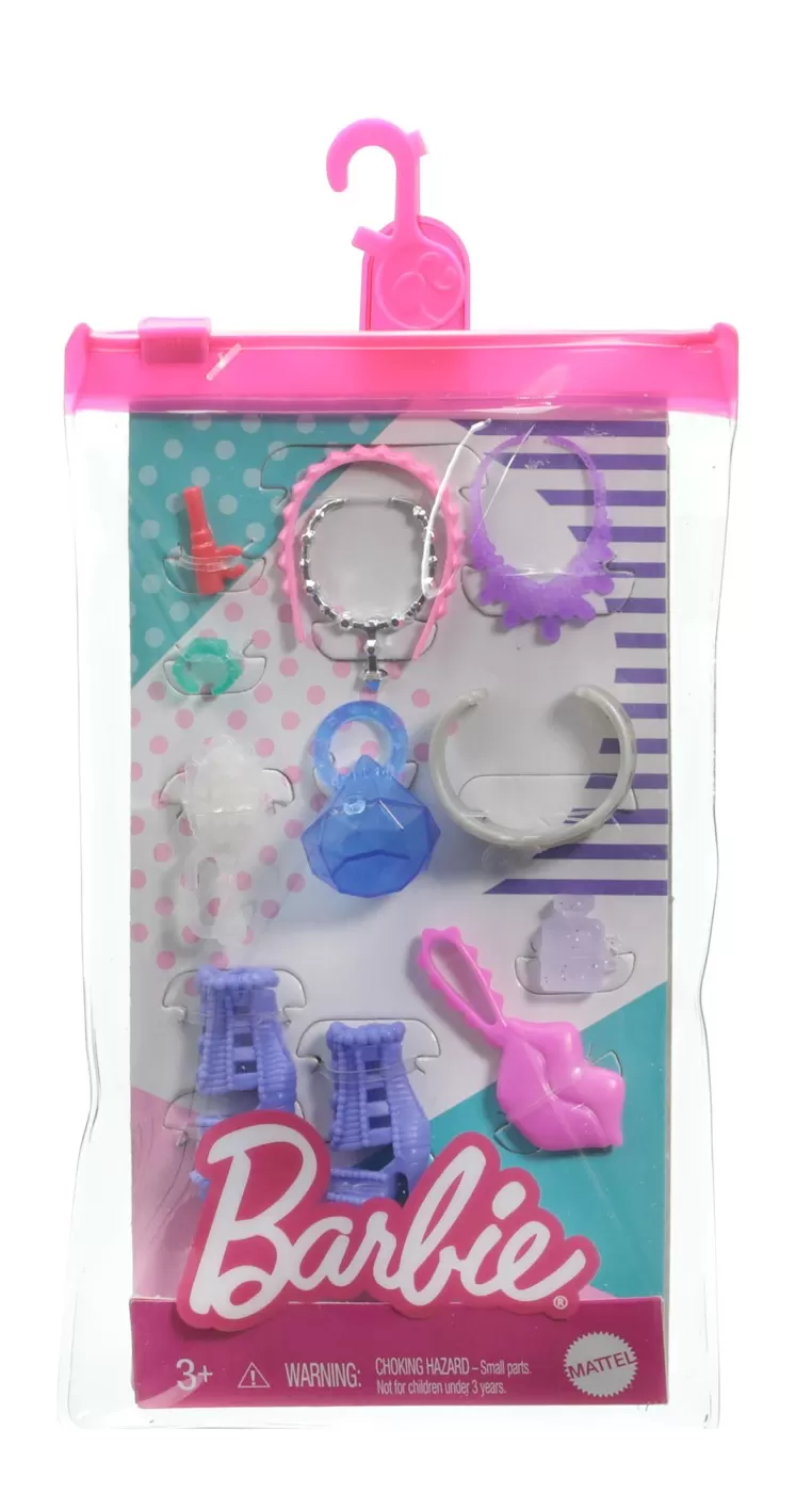 Barbie set 11 accesorii, copii varsta 3 ani pana la 7 ani [5]