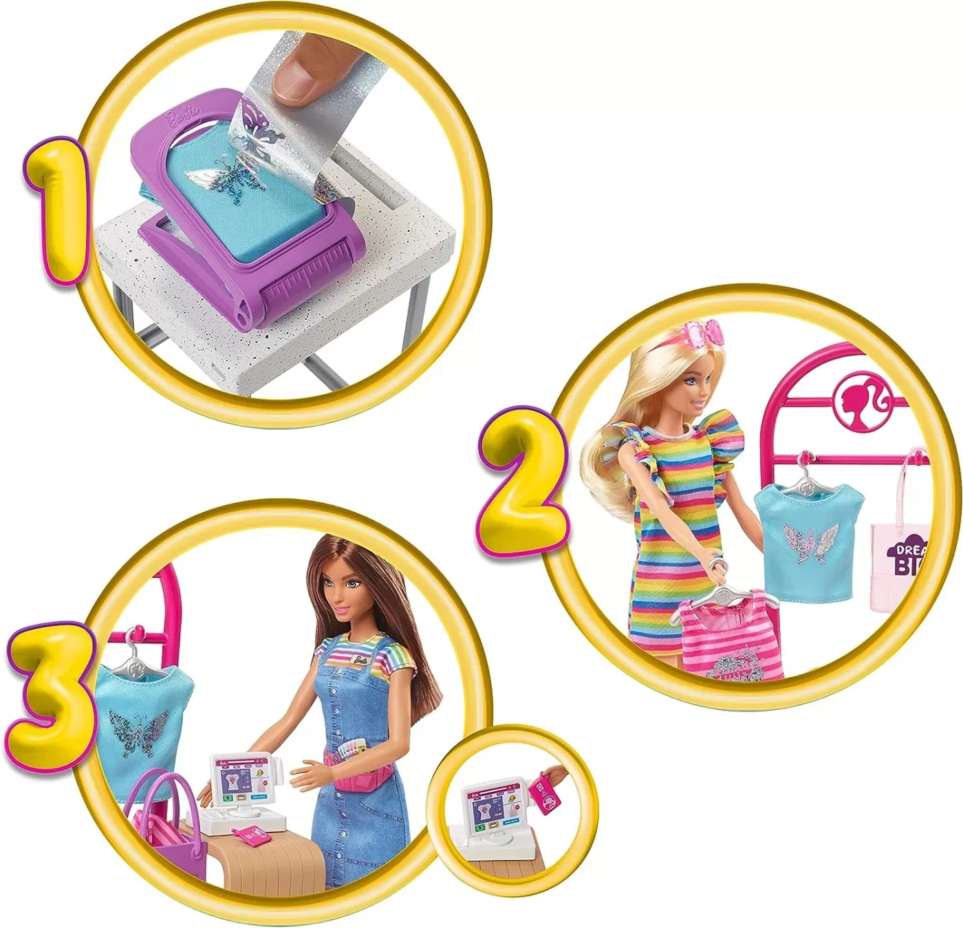 Barbie set barbie magazinul de imprimat, varsta de la 5 ani la 12 ani [5]