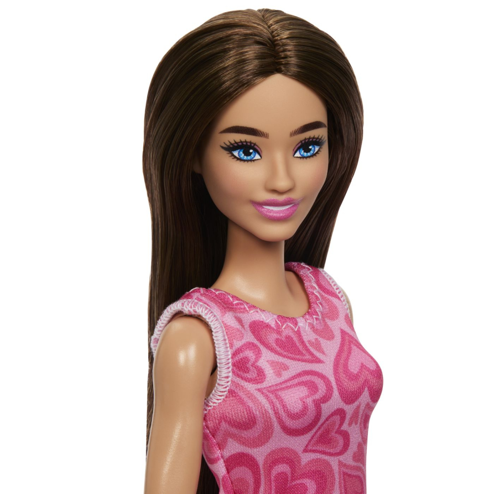 Barbie set de joaca papusa barbie bruneta cu rochie roz face cariera profesoara copii 3 ani - 7 ani [10]