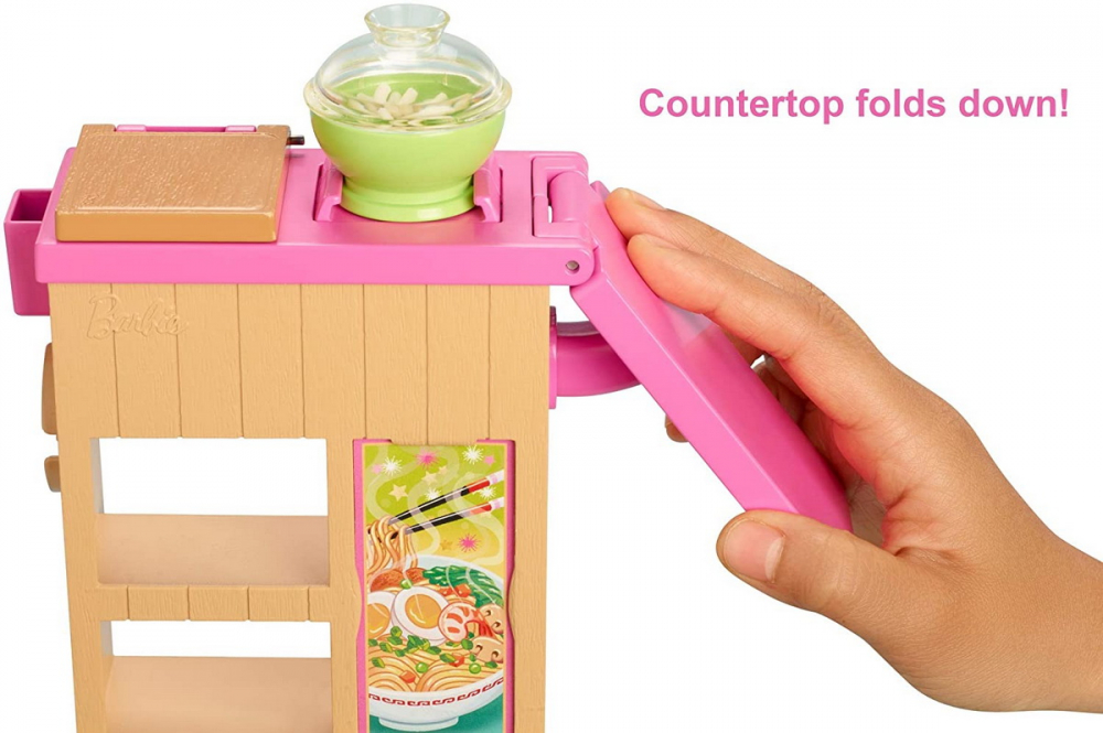 Barbie set de joaca pregateste noodles, varsta de la 4 ani la 10 ani [6]