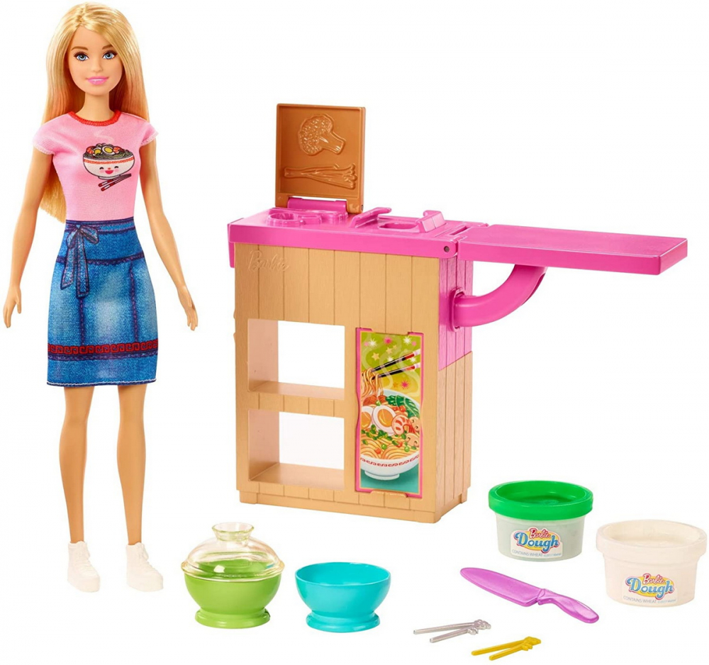 Barbie set de joaca pregateste noodles, varsta de la 4 ani la 10 ani [2]