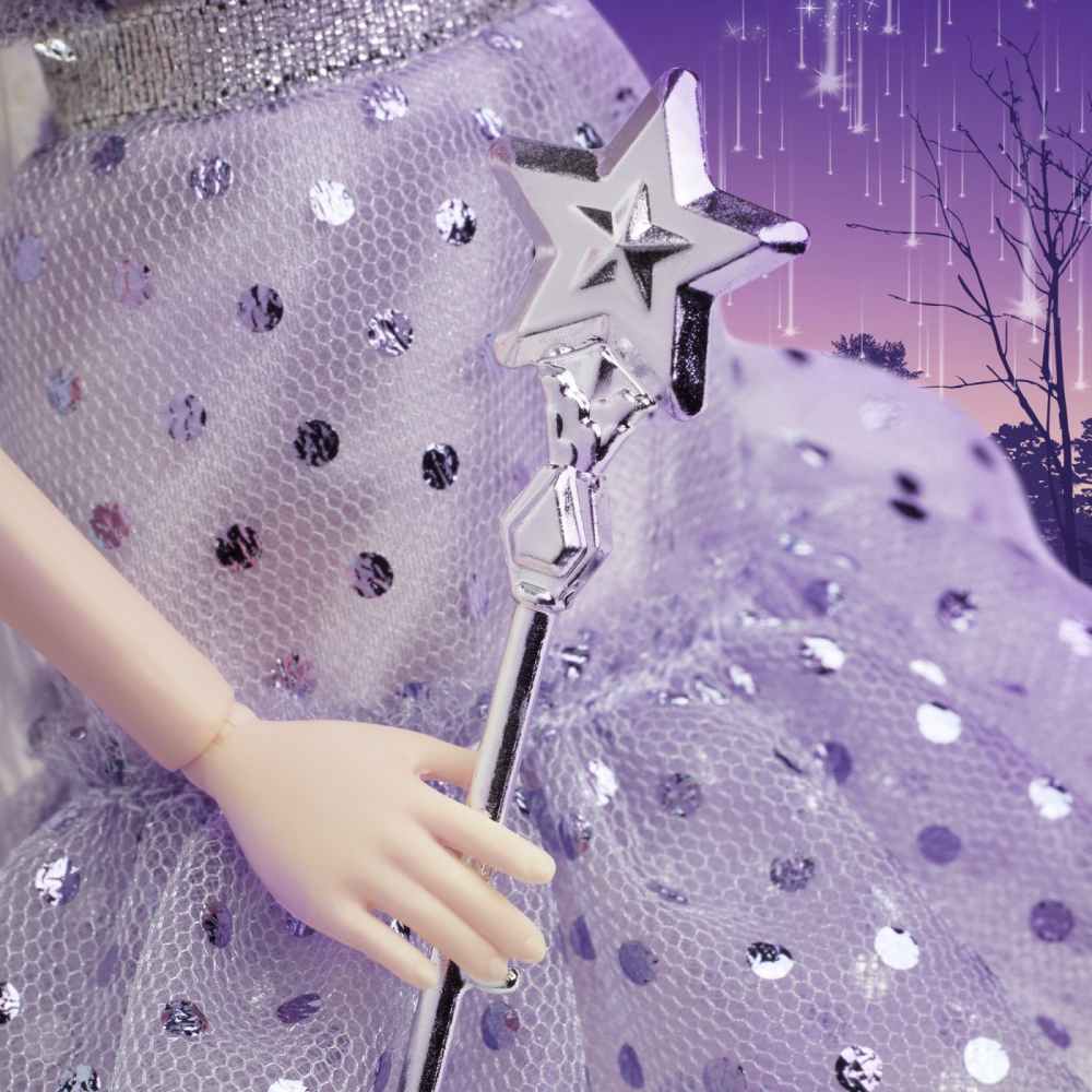 Barbie signature papusa barbie zana maseluta cu aripi de zana bagheta si geanta [6]