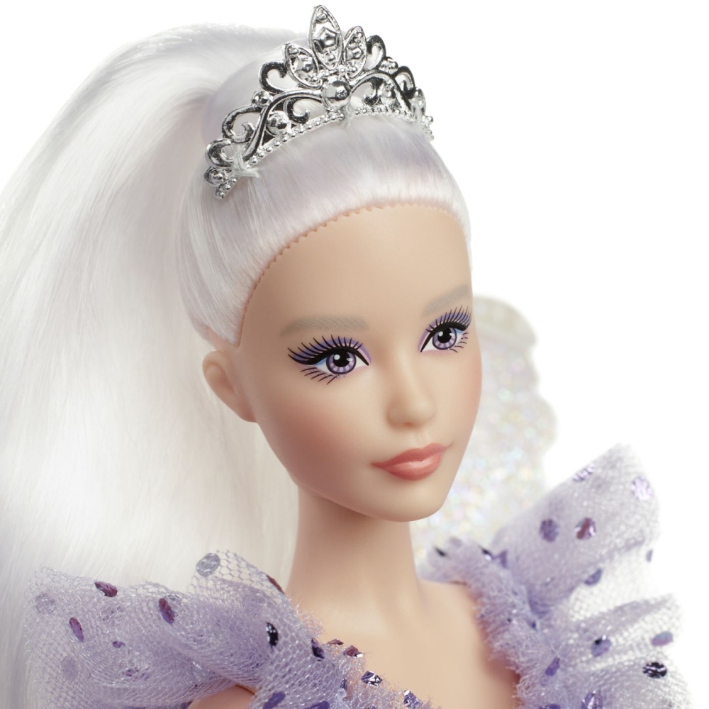 Barbie signature papusa barbie zana maseluta cu aripi de zana bagheta si geanta [3]