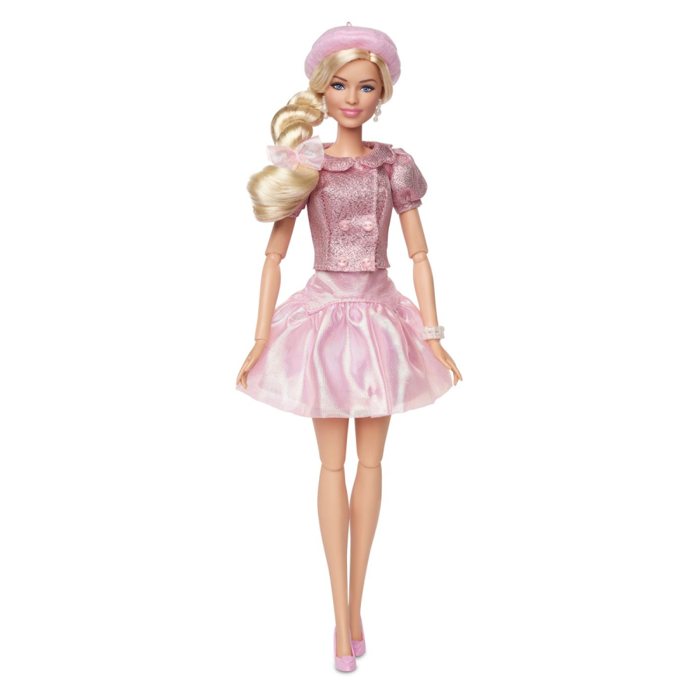 Barbie the movie papusa barbie cu rochie roz copii varsta 6 ani - 10 ani [2]