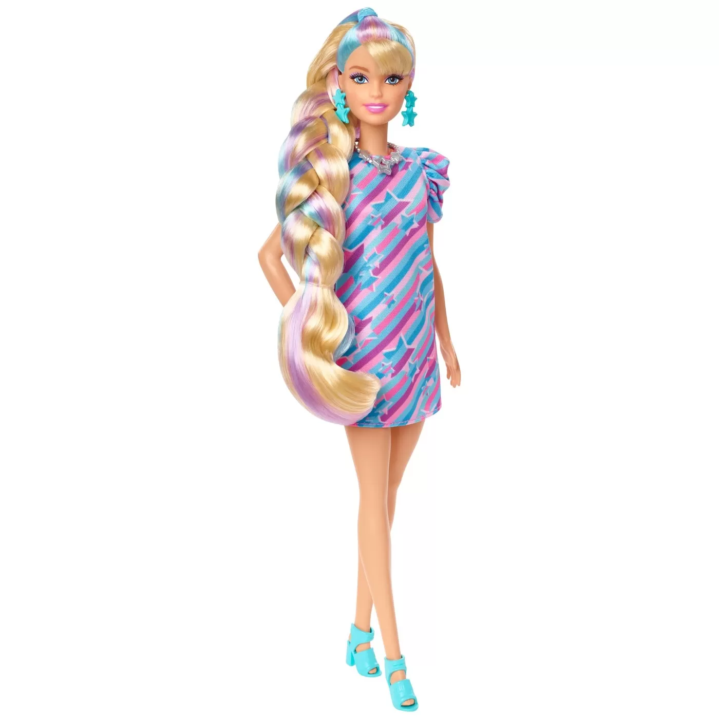 Barbie totally hair papusa barbie blonda, varsta de la 3 ani la 12 ani [7]