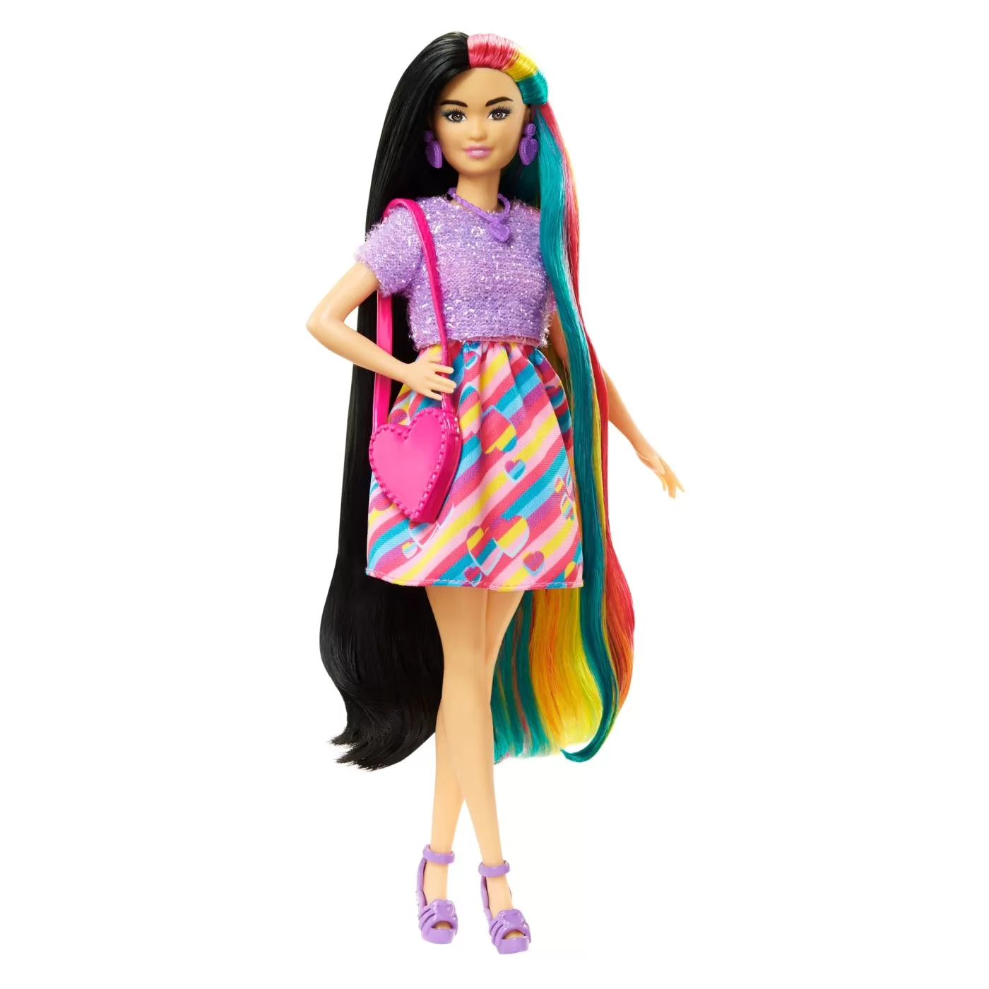 Barbie totally hair papusa barbie bruneta, varsta de la 3 ani la 12 ani [2]