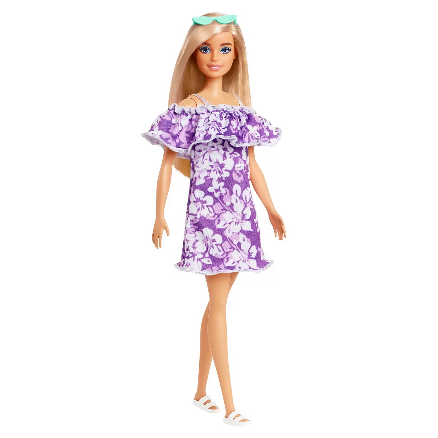 Barbie travel papusabarbie aniversare 50 de ani malibu blonda, varsta de la 3 ani la 12 ani [2]