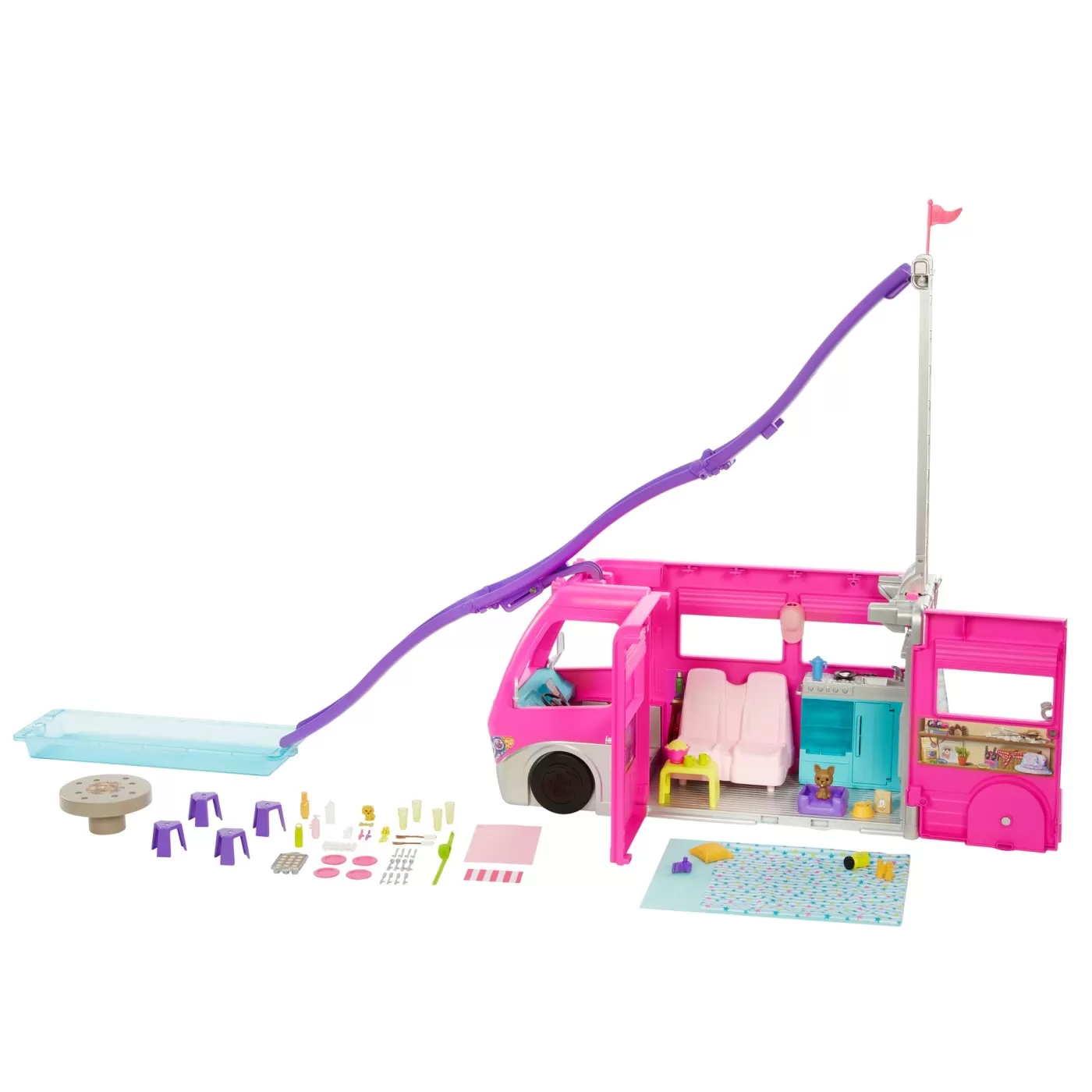 Barbie vehicul dream camper, varsta de la 3 ani la 12 ani [9]