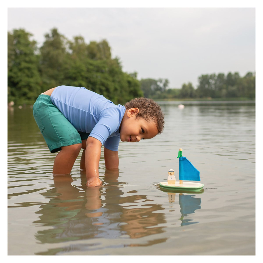 Barcuta din lemn cu panze, copii varsta 2-7 ani [2]