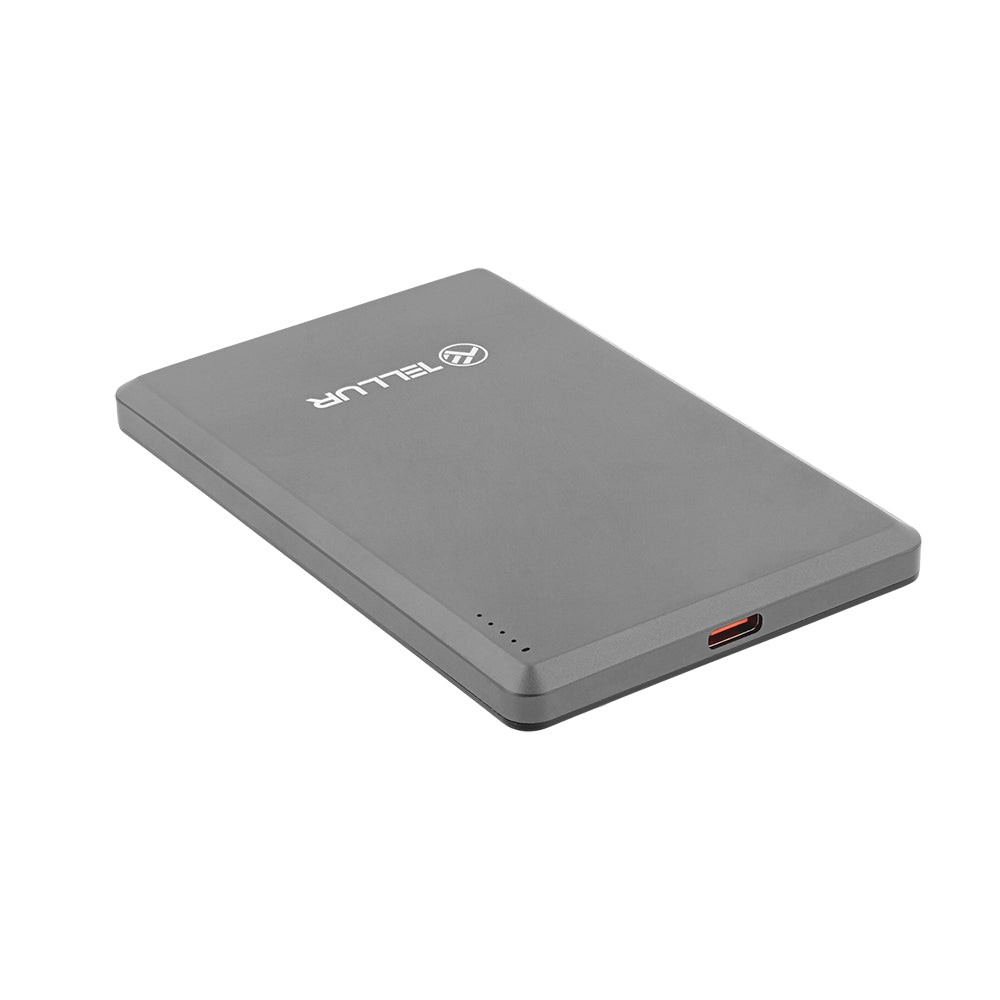 Baterie externă Tellur 5000mAh, PD20W, compatibil MagSafe, gri [15]