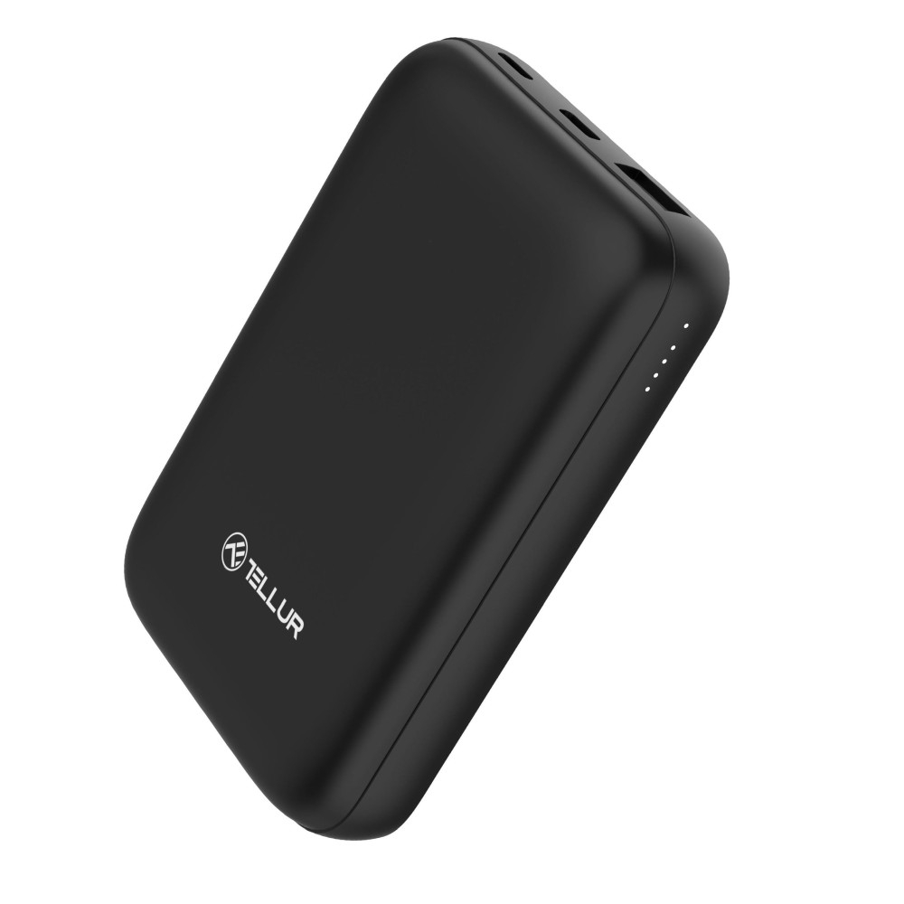 Baterie externă Tellur Compact Pro WPD101 10000mAh QC3.0 22.5W+PD20W+Qi 15W, compatibil MagSafe [8]