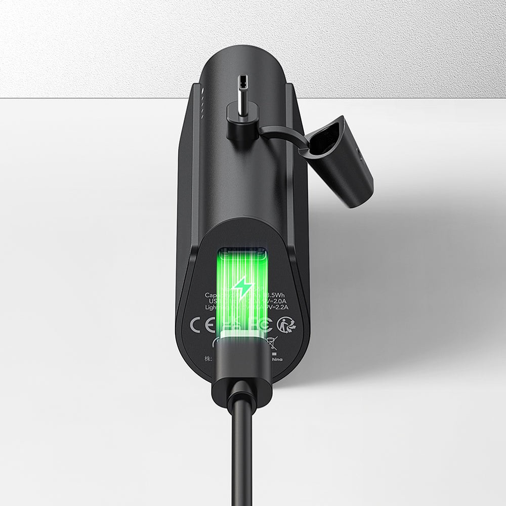 Baterie externă Tellur PD203 5000mAh, QC3.0 18W + PD20W, Lightning, negru [8]
