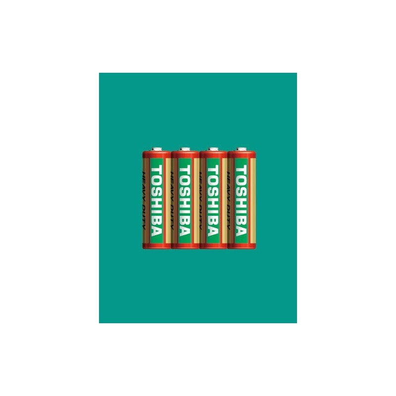 Baterie Toshiba AA / LR6, 1.5V, zinc-carbon, R6KG SP-4TGTE, set 4 buc [2]